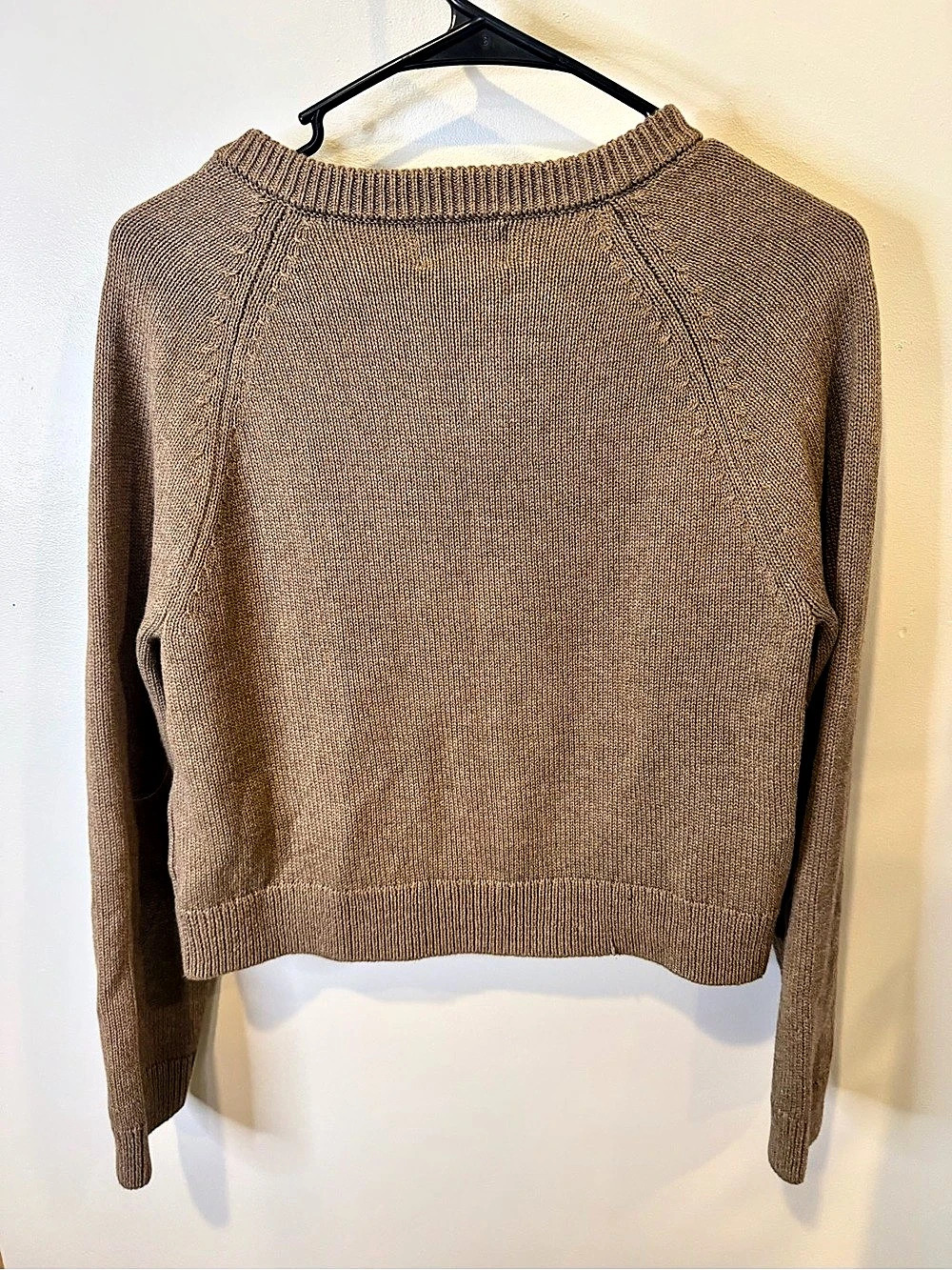 Universal Thread Iconic Cotton Cardigan Brown Small - Picture 4 of 6